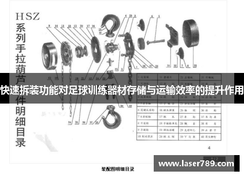 快速拆装功能对足球训练器材存储与运输效率的提升作用